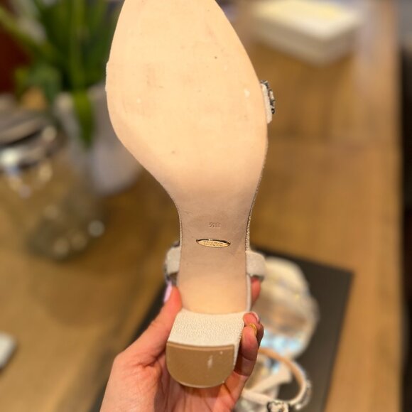 Badgley Mischka Tasmine Tall Evening Sandals - Picture 6 of 6